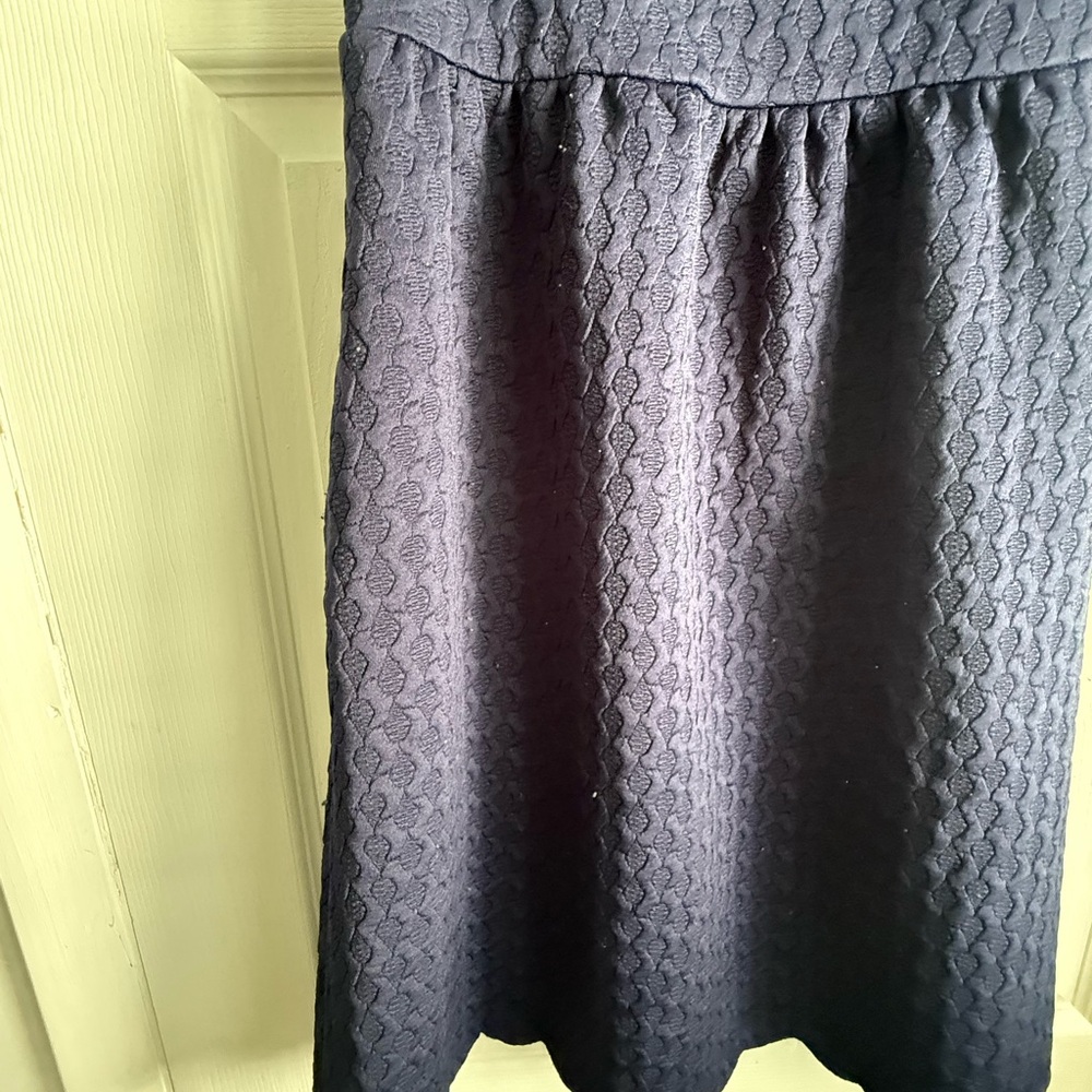 Maeve navy Sleeveless A-Line Midi Dress - Picture 4 of 8